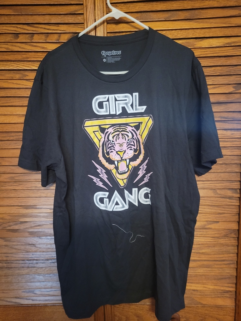 Tipsy Elves NWT Girl Gang Tiger Graphic Tee Size XXL